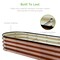 Best Choice Products 8x2x1ft Outdoor Metal Raised Oval Garden Bed, Planter Box for Vegetables, Flowers